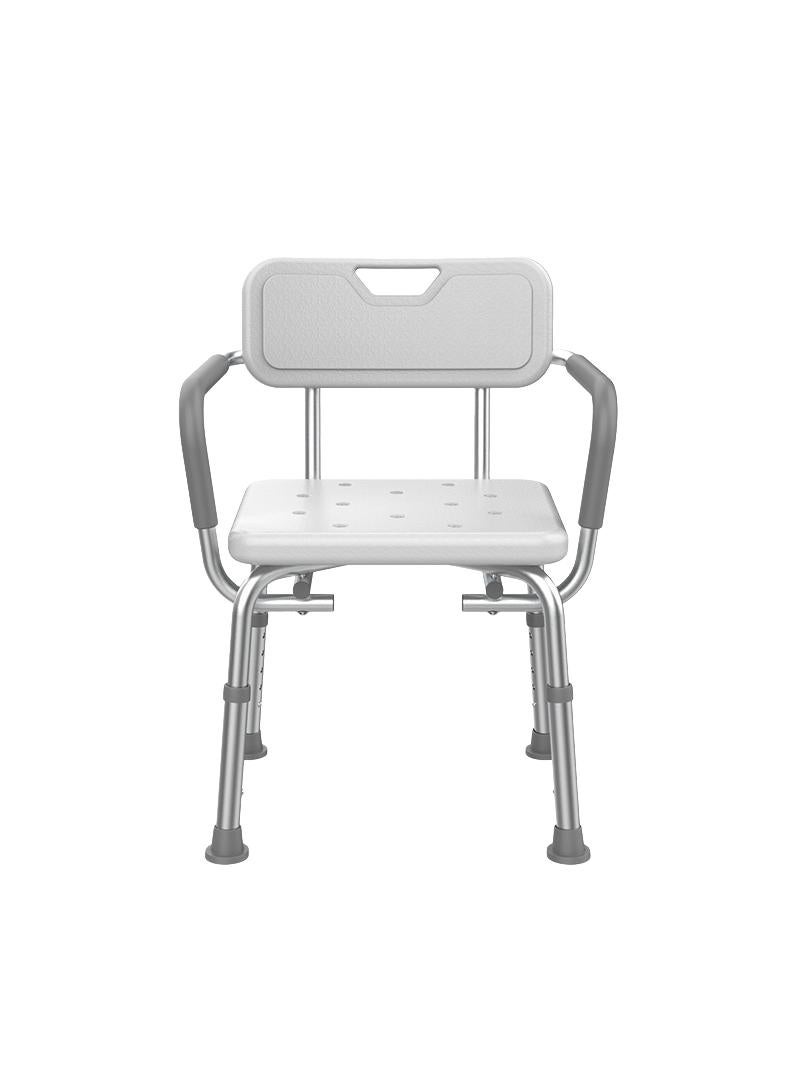 Bathing Chairs For The Elderly Pregnant Women Shower Chairs Shower Chairs  Aluminum Alloy Anti Slip Shower Chairs Half Pack Armrest Shower Chair