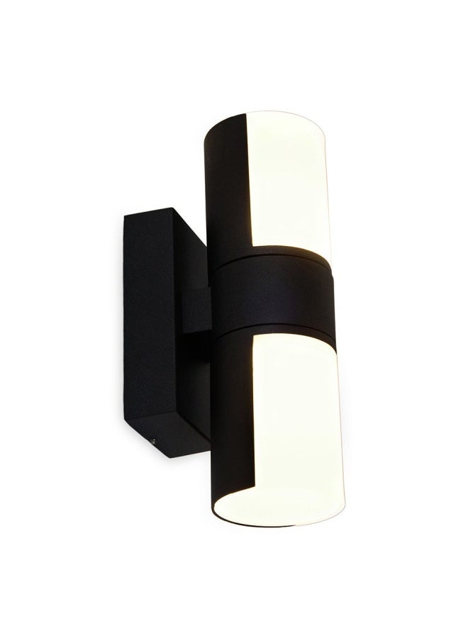 Mist Outdoor Wall Lamp Black