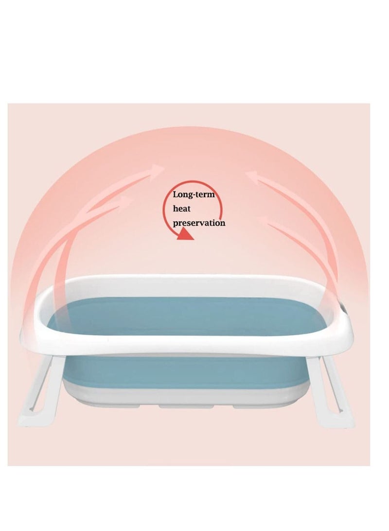 Baby Foldable Bathtub  Portable Foldable Non-slip Baby Bathtub