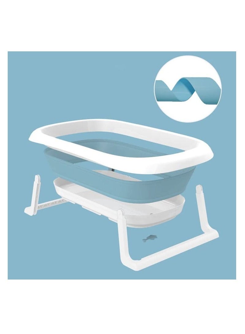 Baby Foldable Bathtub  Portable Foldable Non-slip Baby Bathtub