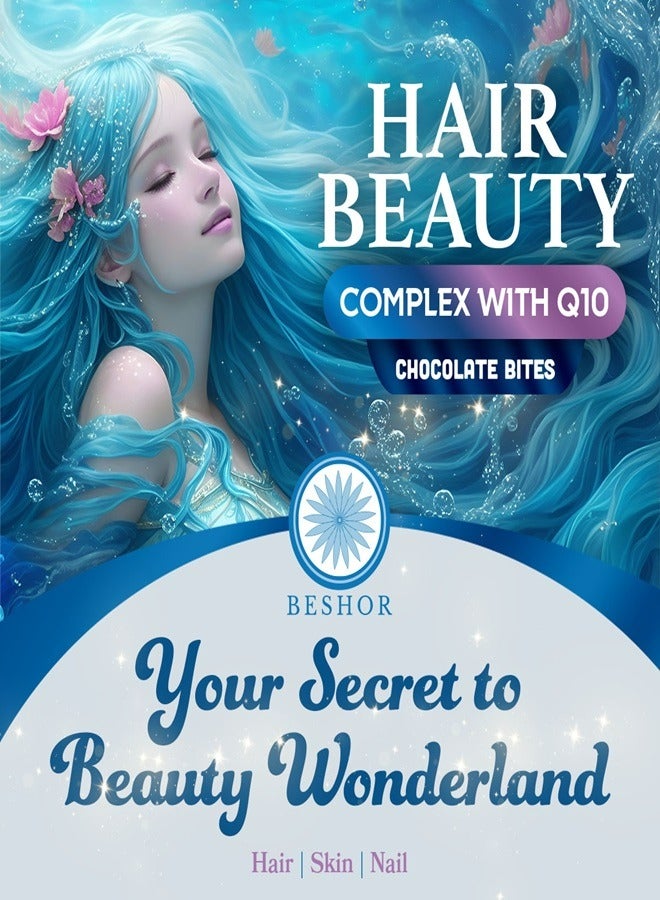 Hair beauty chocolate bite