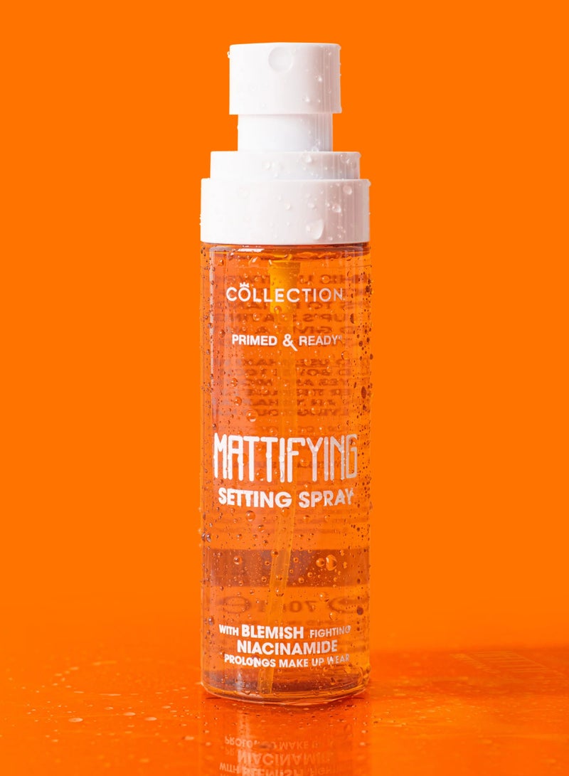 Primed And Ready Mattifying Setting Spray