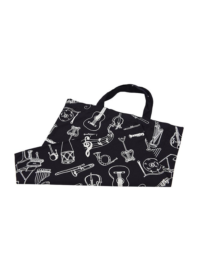 Washable Cotton Handbag Black