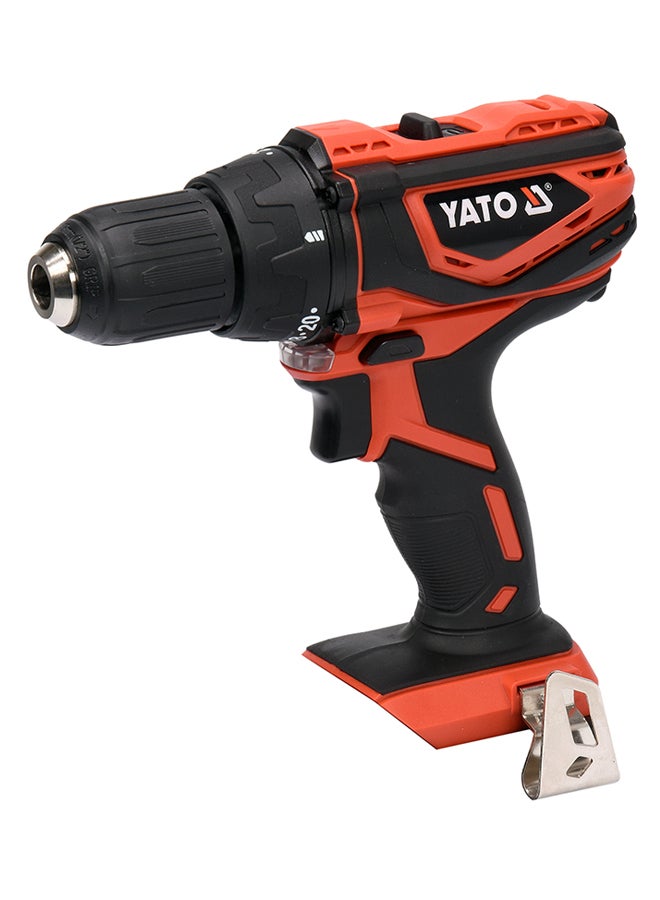 Cordless Drill-Driver 13mm 18V (Mabuchi Motor) Tool Only Color BoxYT-82783 Black/Orange/Silver