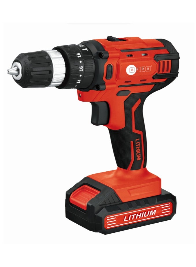 Afra 12V 1.5Ah Li-Ion Battery 10Mm Cordless Impact Drill