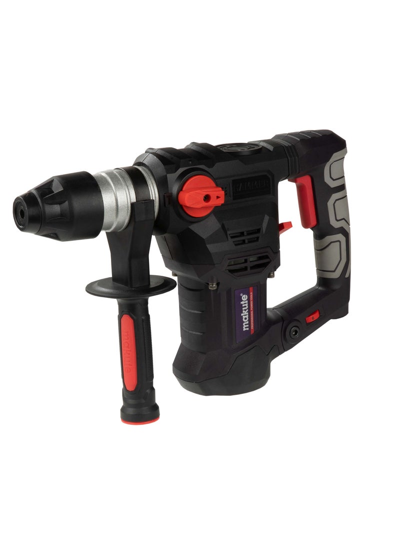 Heavy Duty Electric Hammer Drill, 1500W, 7.2J Impact Energy, 32mm & 30mm Specifications, 220-240V 50/60Hz, No-Load Speed 300-860r/min, HD012