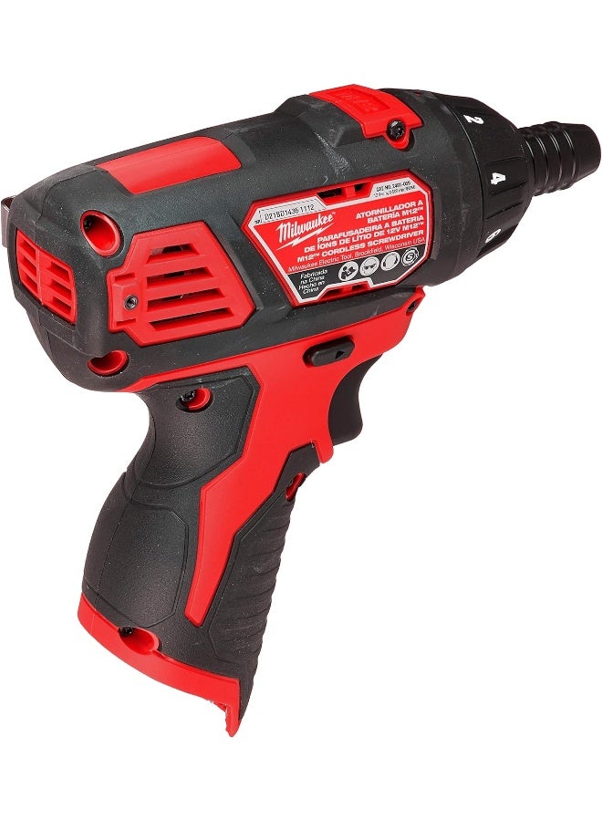 2401-20 M12 12-Volt Lithium-Ion Cordless 1/4 In. Hex Screwdriver (Tool-1)