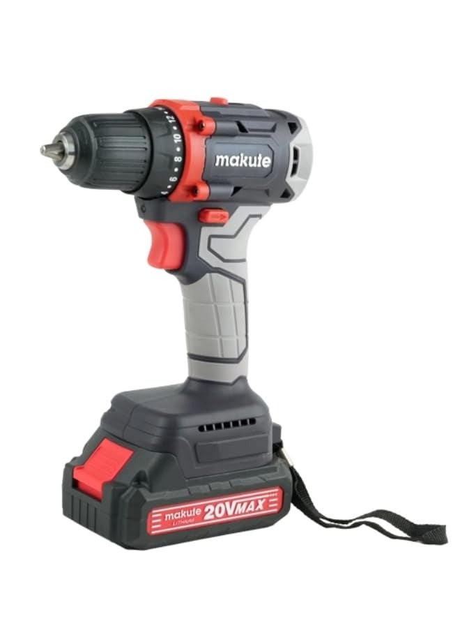 20V  Cordless Brushless Impact Drill with Batteries for Various Drilling and Fastening Tasks (CD200-2BL)