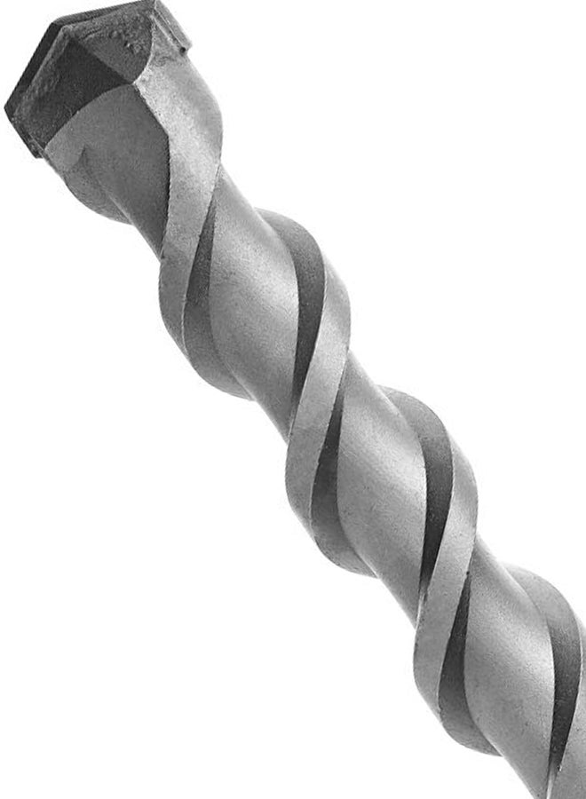 SDS Max Drilling Flute - Masonry Drill Bit Spiral Flute Rotary Masonry Drill | Ideal for Concrete, Wood & other Soft materials (D28xL370xWL200) Silver 19inch