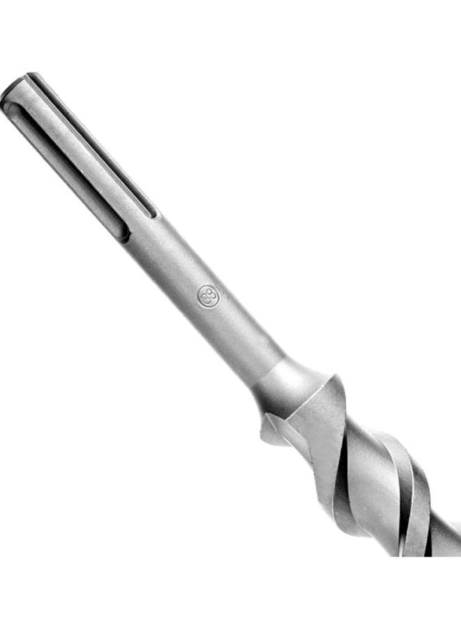 Single Flute Masonry Drill Bit Silver 24cm