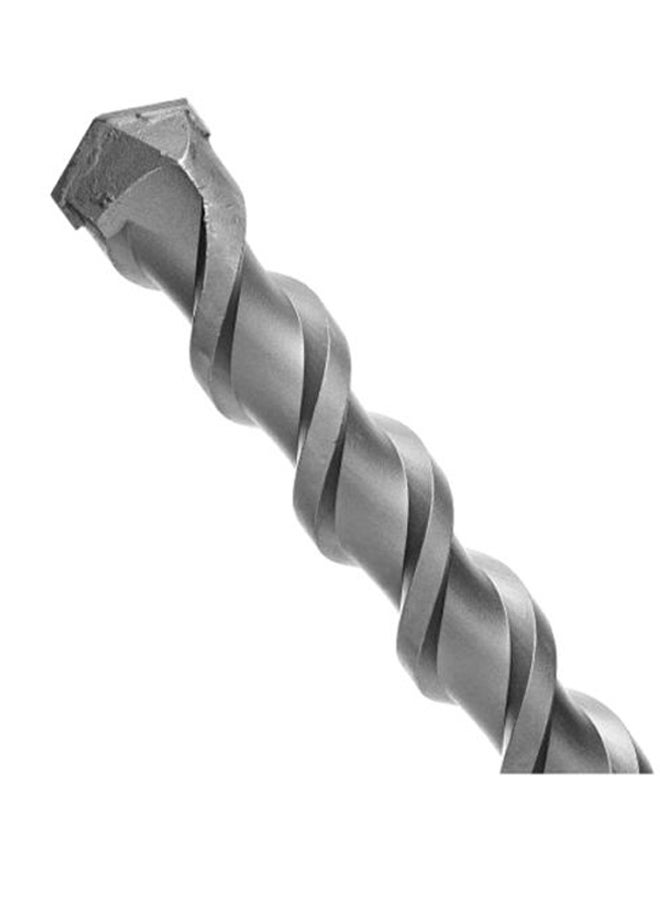 Single Flute Masonry Drill Bit Silver 24cm