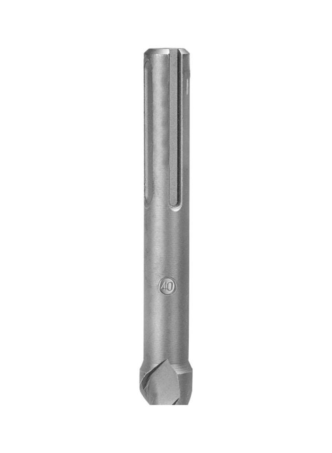 Single Flute Masonry Drill Bit Silver 29cm