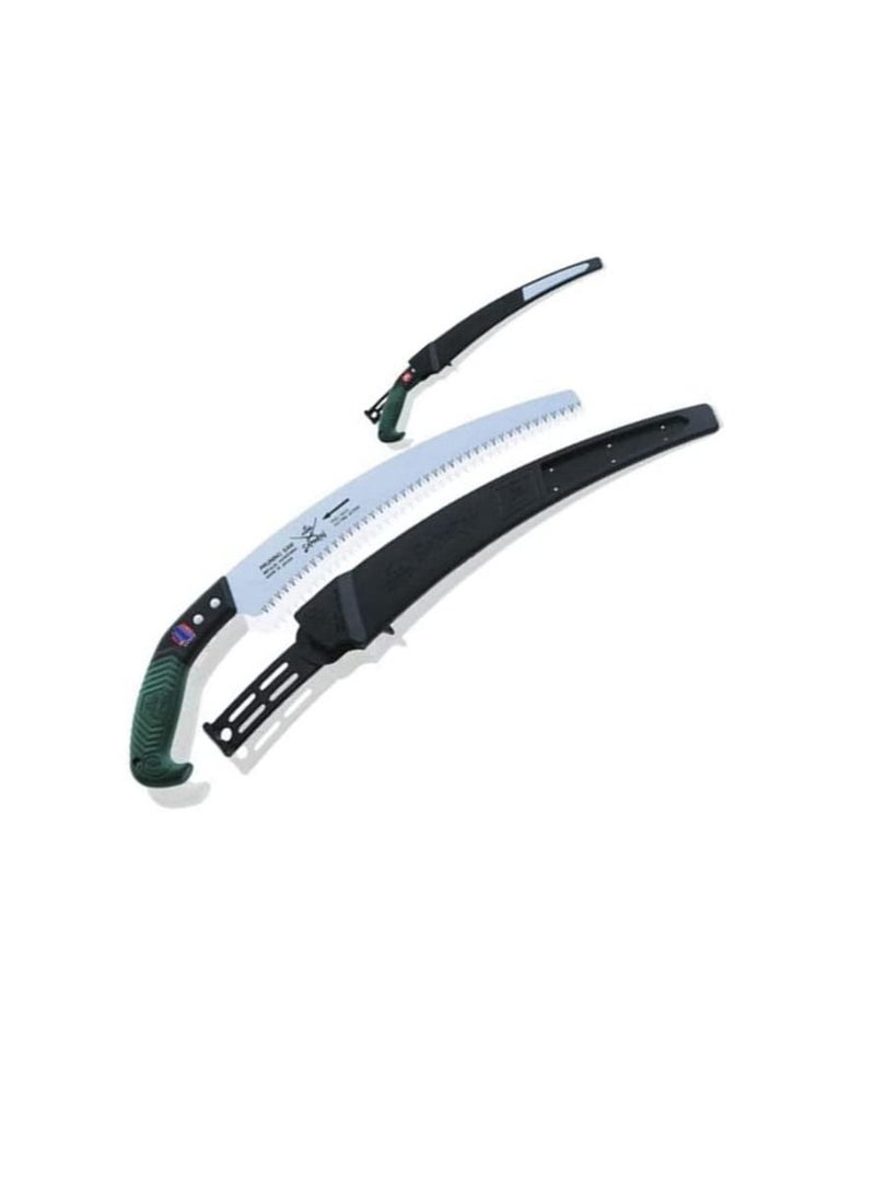 13 Inch Replace Samurai Curved Comfortable Garden & Tree Hand Pruning Saw with Plastic Holder.