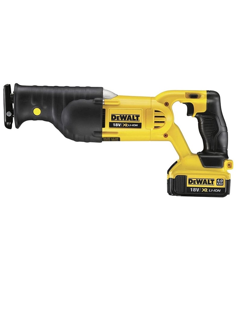 Dewalt Cordless Reciprocating Saw 18V 4.0Ah