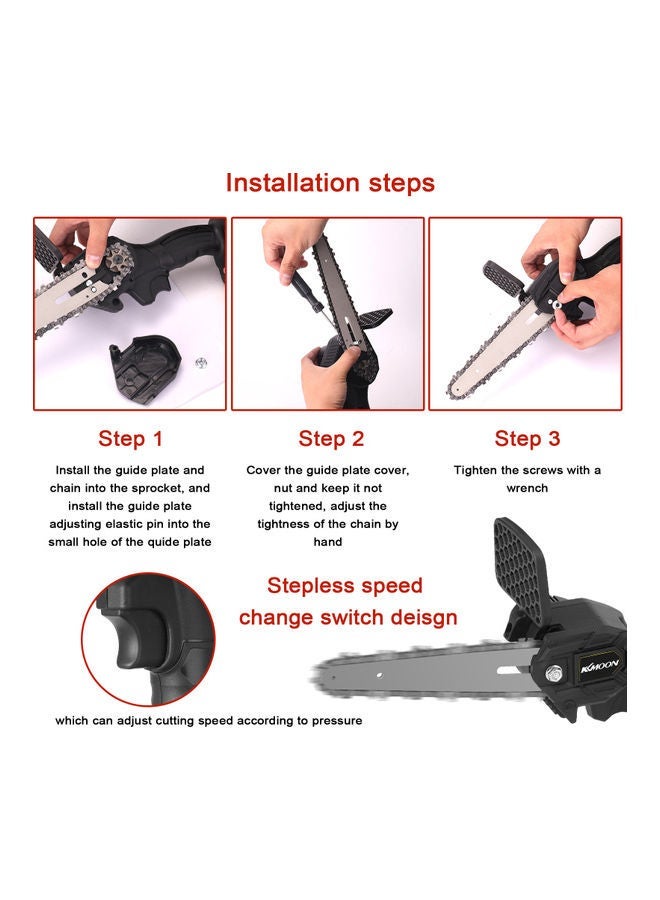 Electric Chainsaw Set Multicolour