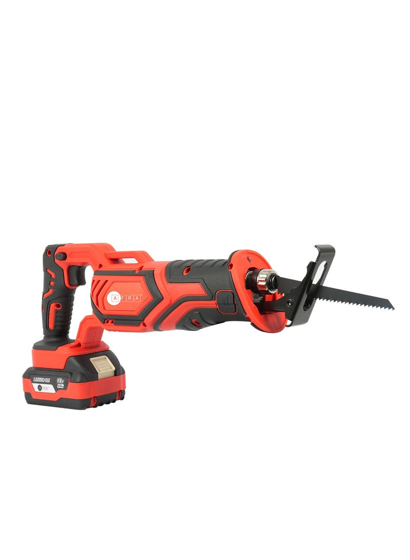 Afra 18V 4.0Ah Li-Ion Battery Cordless Reciprocating Saw 115Mm