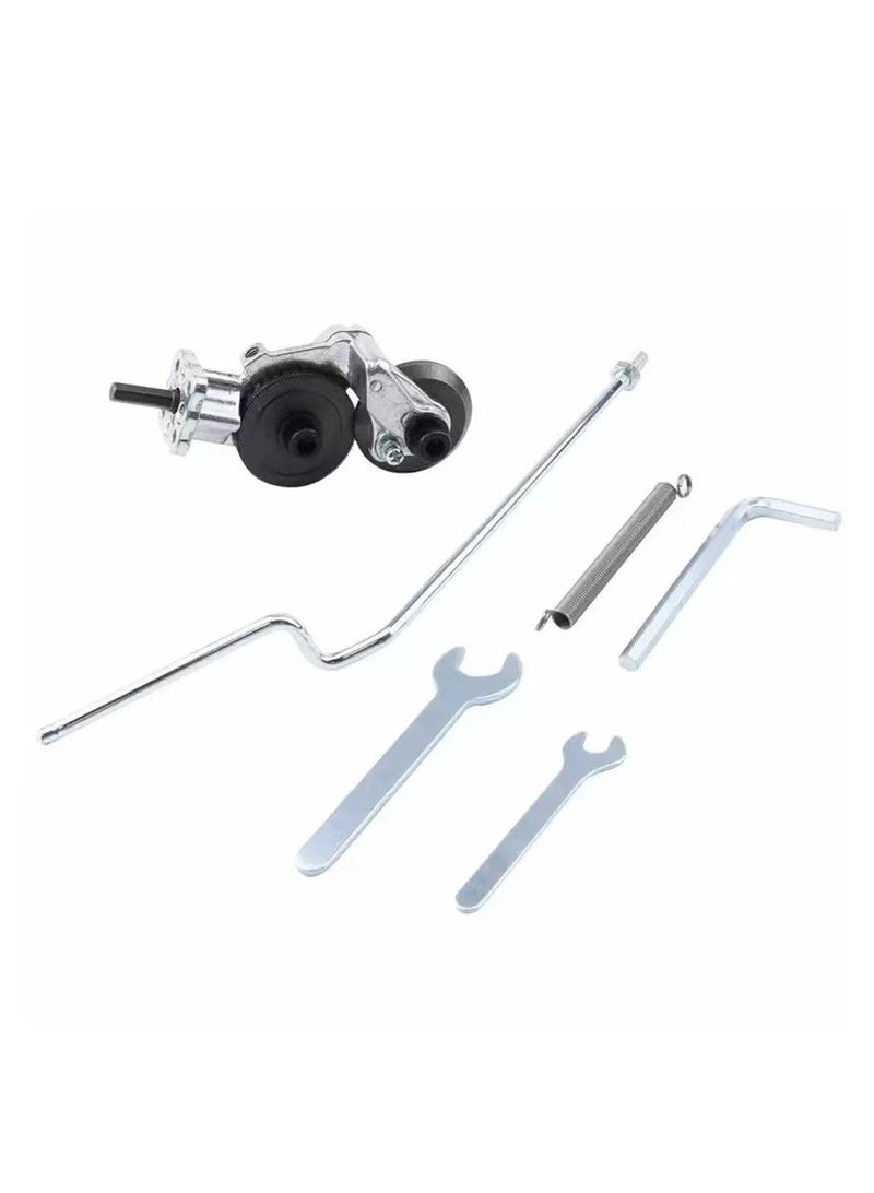 Electric Drill Plate Cutter, Metal Nibbler Drill Attachment, DIY Metal Drill Attachment, Electric Drill Plate Cutter Attachment for Cutting Iron, White Sheet, Steel, Copper, Aluminum.