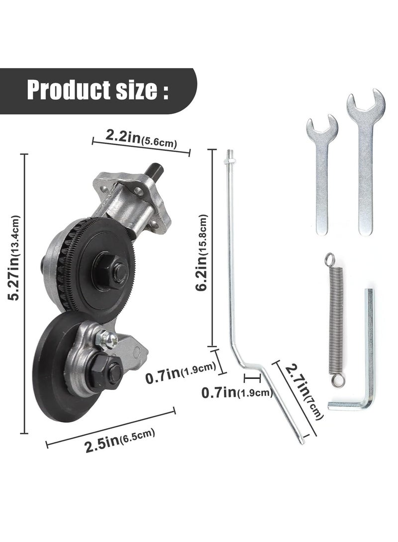 Electric Drill Plate Cutter, Metal Nibbler Drill Attachment, DIY Metal Drill Attachment, Electric Drill Plate Cutter Attachment for Cutting Iron, White Sheet, Steel, Copper, Aluminum.