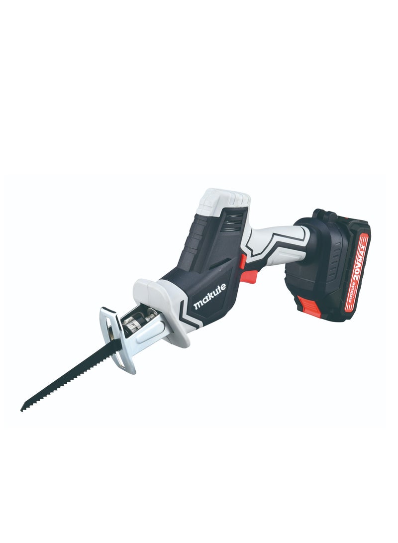 Cordless Reciprocating Saw Versatile, High-Speed Cutting Tool with Dual Lithium-Ion Batteries 20V, 3000spm/min- CRS002