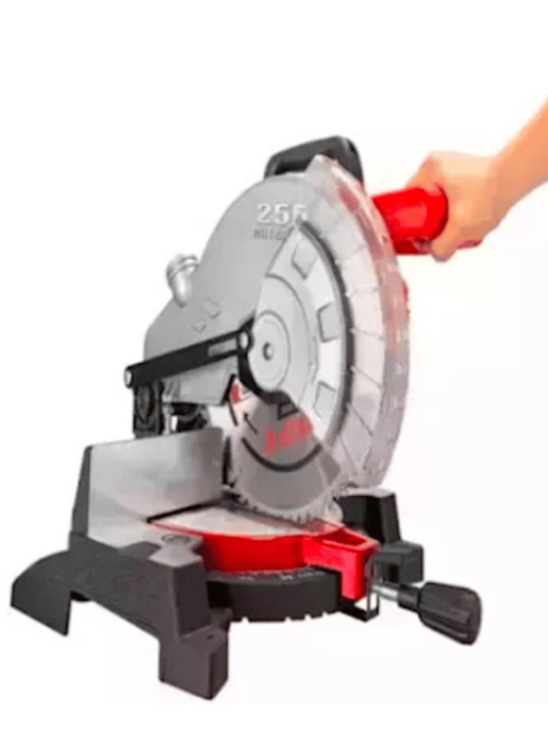 Sliding Compound Miter Saw, 10-Inch, 2200W Power, 5000 RPM, 220-240V, 50/60Hz, 13 kg, MS001-S