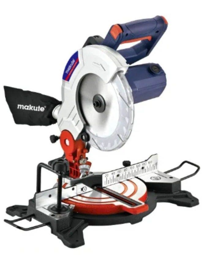 Miter Saw  1450W with 5200rpm and 25.4 Blade Size for Crown Moulding  Picture Frames  Door Frames Window Casings and more (MS121)