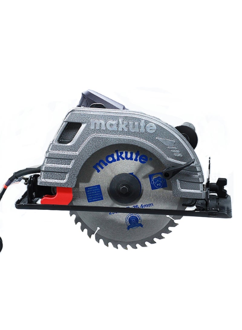 Electric Circular Saw, 235mm Wood Cutting Tool, 2200W Power, 4100 RPM, 220-240V, Variable Speed, Copper Motor - Model CS004