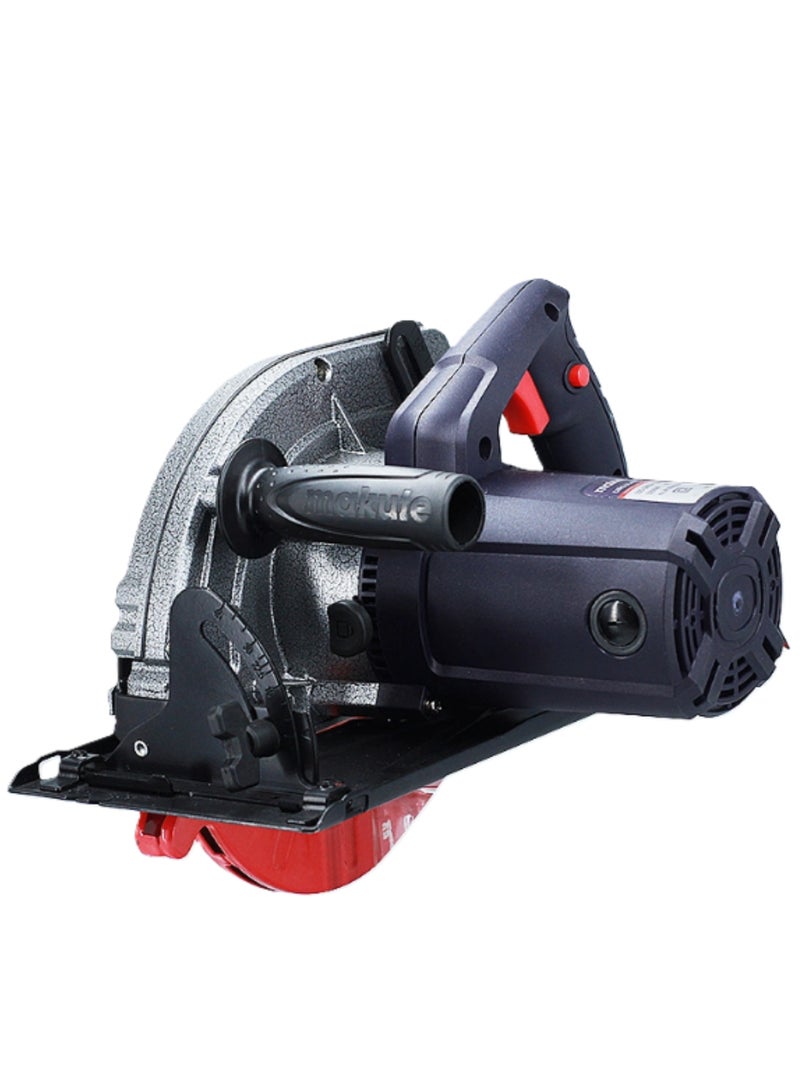 Electric Circular Saw, 235mm Wood Cutting Tool, 2200W Power, 4100 RPM, 220-240V, Variable Speed, Copper Motor - Model CS004