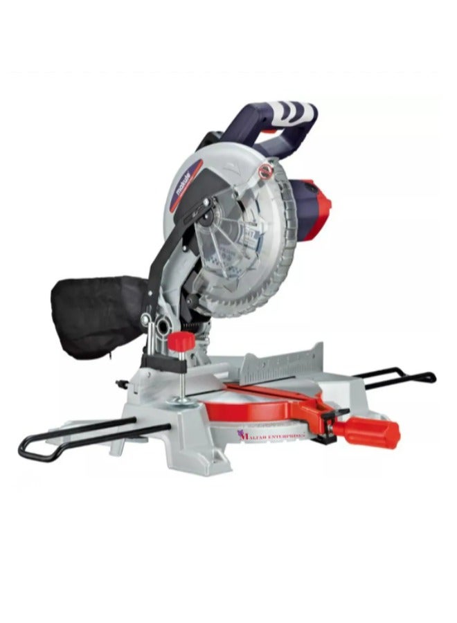 Electric Miter Saw 1800W and 5300rpm  Designed for Cutting Aluminium, Wood and Wood-Based Materials  MS006
