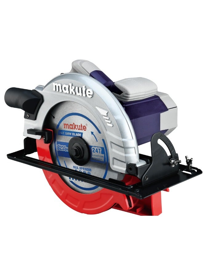 Electric Wood Cutting Circular Saw 2200W with 4100rpm for Cutting Wood, Metal, Stone, and Tile (CS004)