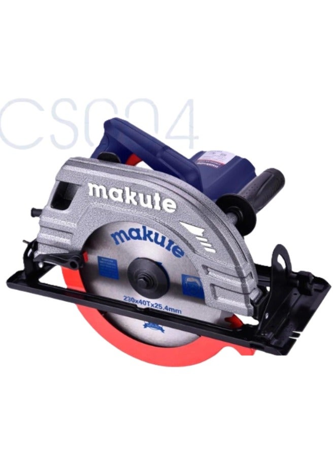 Electric Wood Cutting Circular Saw 2200W with 4100rpm for Cutting Wood, Metal, Stone, and Tile (CS004)