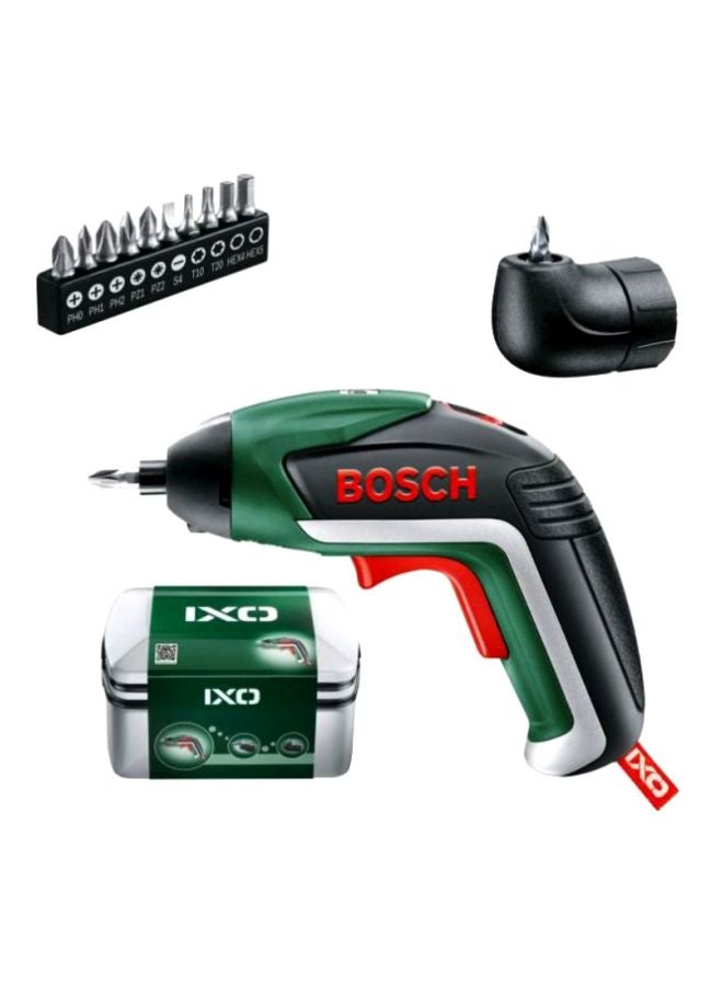 Electric Screwdriver With Angle Adapter Green/Black/White 45 x 40 x 15cm