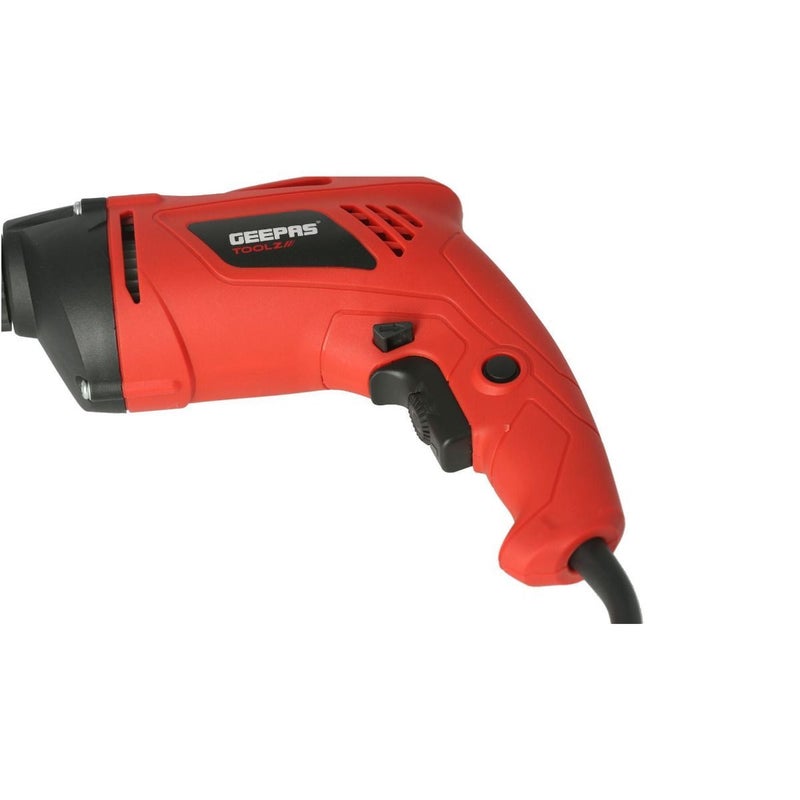 Electric Screw Driver  - Variable Speed 0 to 4200 RPM | Forward & Reverse Button with Lock-On Switch | Trigger-Lock | Ideal for Drilling, Screw Tightening & Loose Red/Black