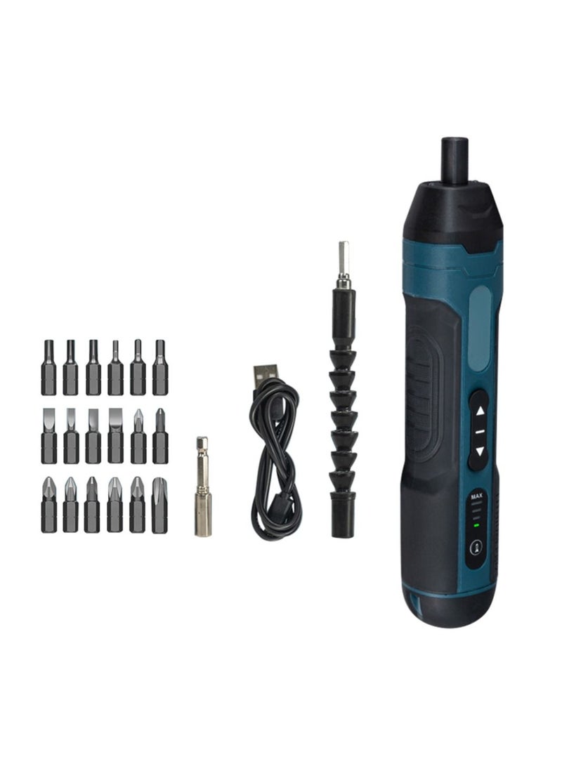 Cordless Electric Screwdriver Rechargeable 1300mah Lithium Battery Mini Drill 3.6V Power Tools Set Household Maintenance Repair