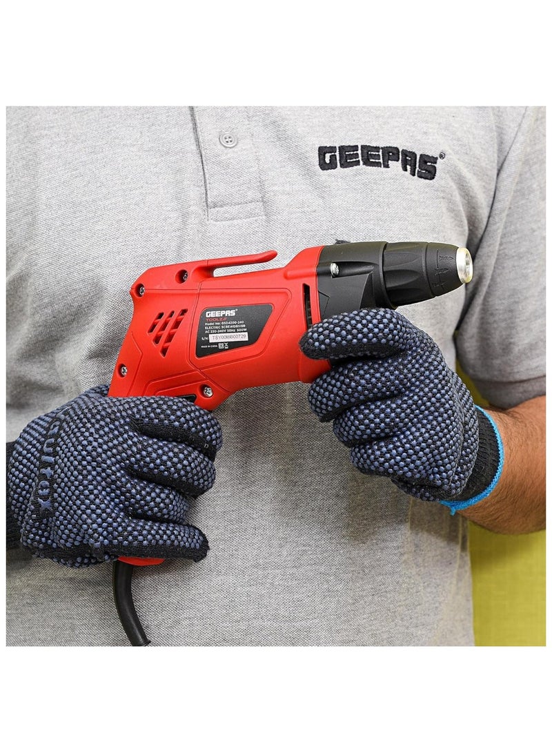 Electric Screw Driver 500W Geepas Gsd4200-240