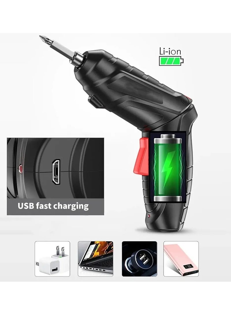 3.6v Power Tools Household Maintenance Repair 1800mAh Lithium Battery Mini Household Electric Drill Rotated Cordless Screwdriver