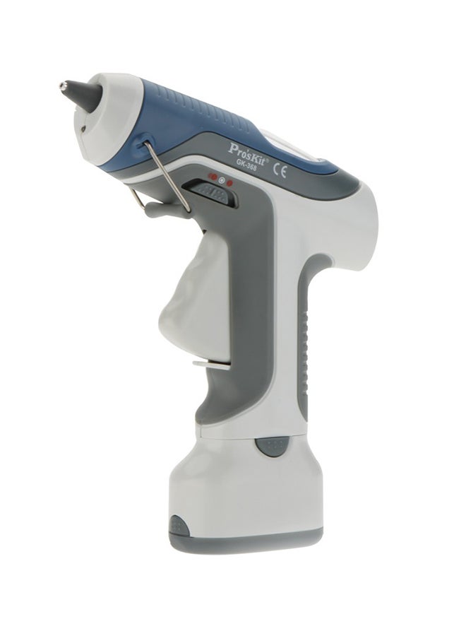 Cordless Glue Gun White/Grey/Blue