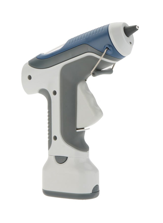 Cordless Glue Gun White/Grey/Blue