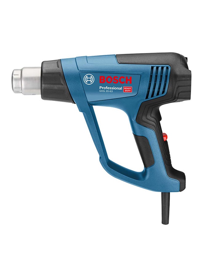 Bosch Professional Heat Gun GHG 20-63, Working temperature 
50 – 630 °C | Model: 06012A62L0 with 1 year warranty