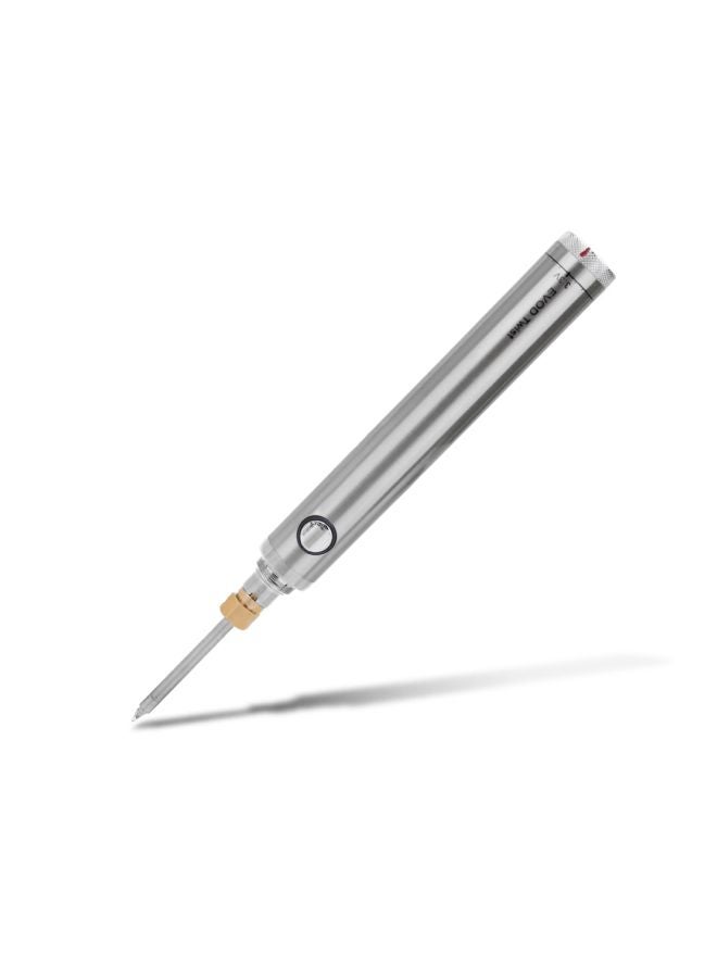 Wireless Soldering Iron With USB Welding Tool Silver 15x4x10.5cm