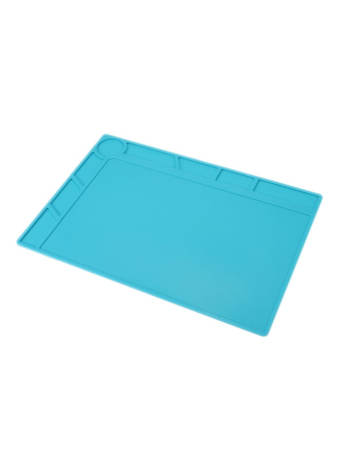 S-120 Magnetic Heat-resistant Soldering Mat Blue