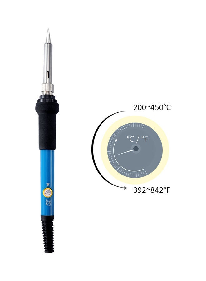 Adjustabl Embossing Burning Soldering Pen Blue/Black/Silver