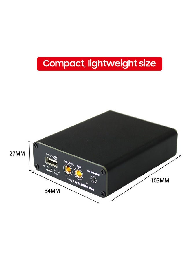Portable Handheld Spot Welding Machine Black