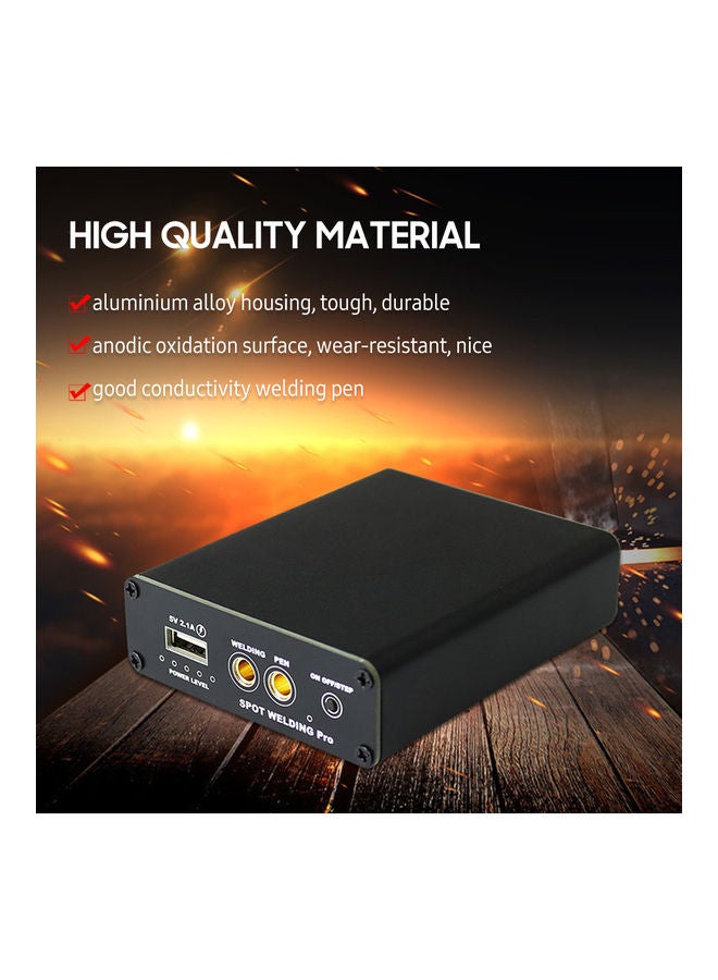 Portable Handheld Spot Welding Machine Black