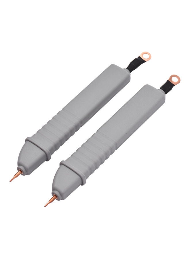 2-Piece Professional Spot Welding Pen Set Grey