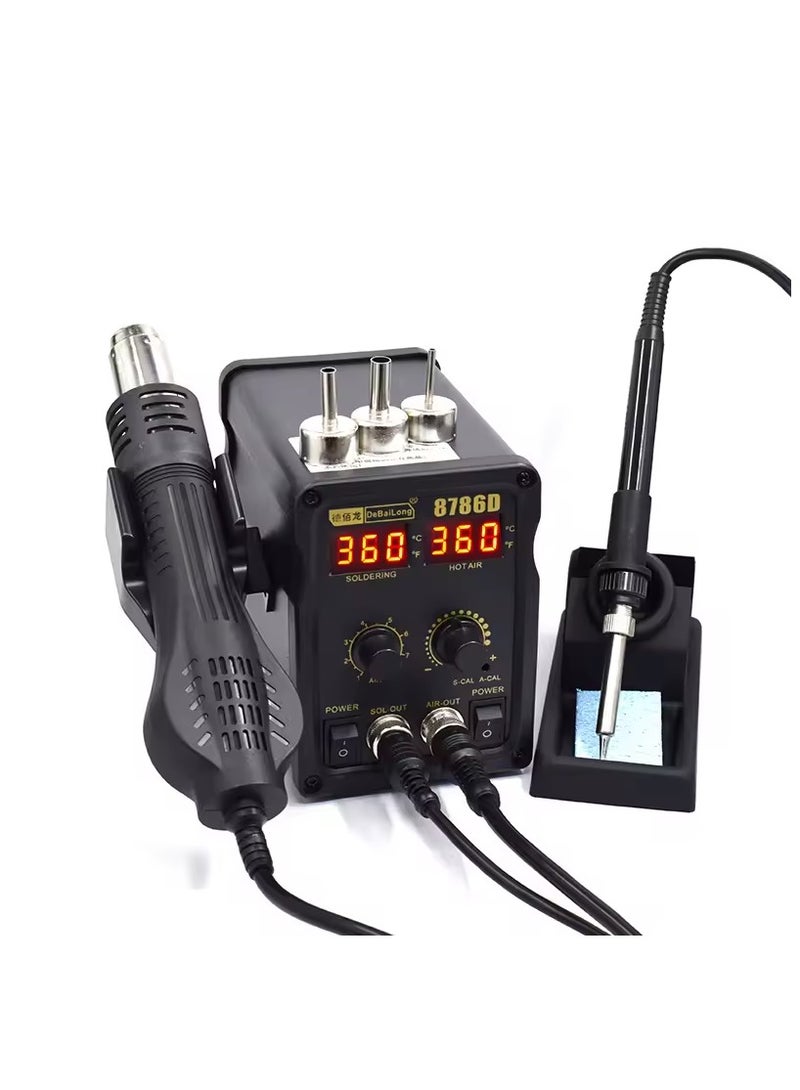 Soldering Iron Hot Air Station BGA Rework Station Phone Repair Smd Solder Tool Welding Station