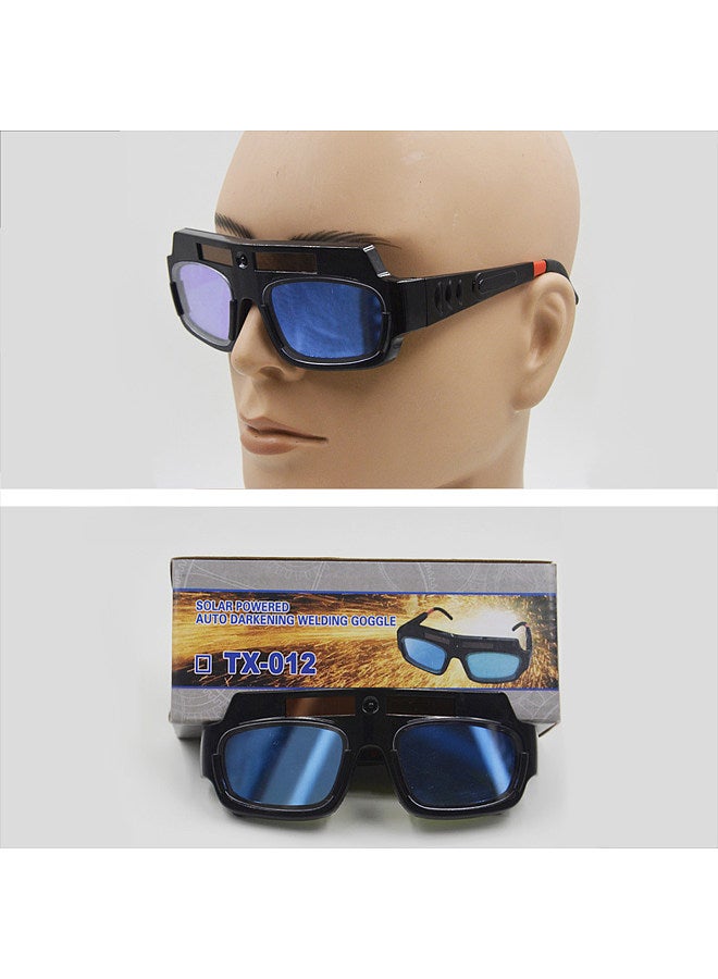 Automatic variable light electric welding glasses welder's strong light and ultraviolet protective goggles