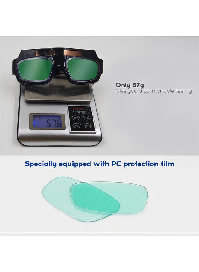 Automatic variable light electric welding glasses welder's strong light and ultraviolet protective goggles