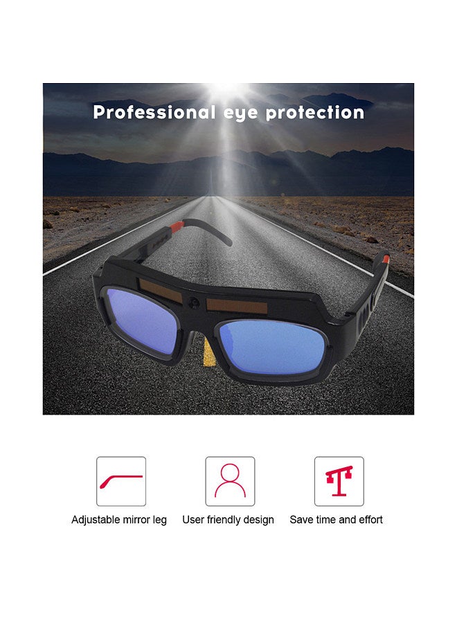 Automatic variable light electric welding glasses welder's strong light and ultraviolet protective goggles