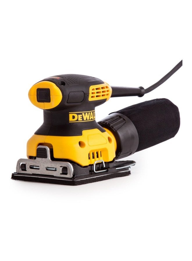 Orbital Palm Grip Sander Black/Yellow/Silver