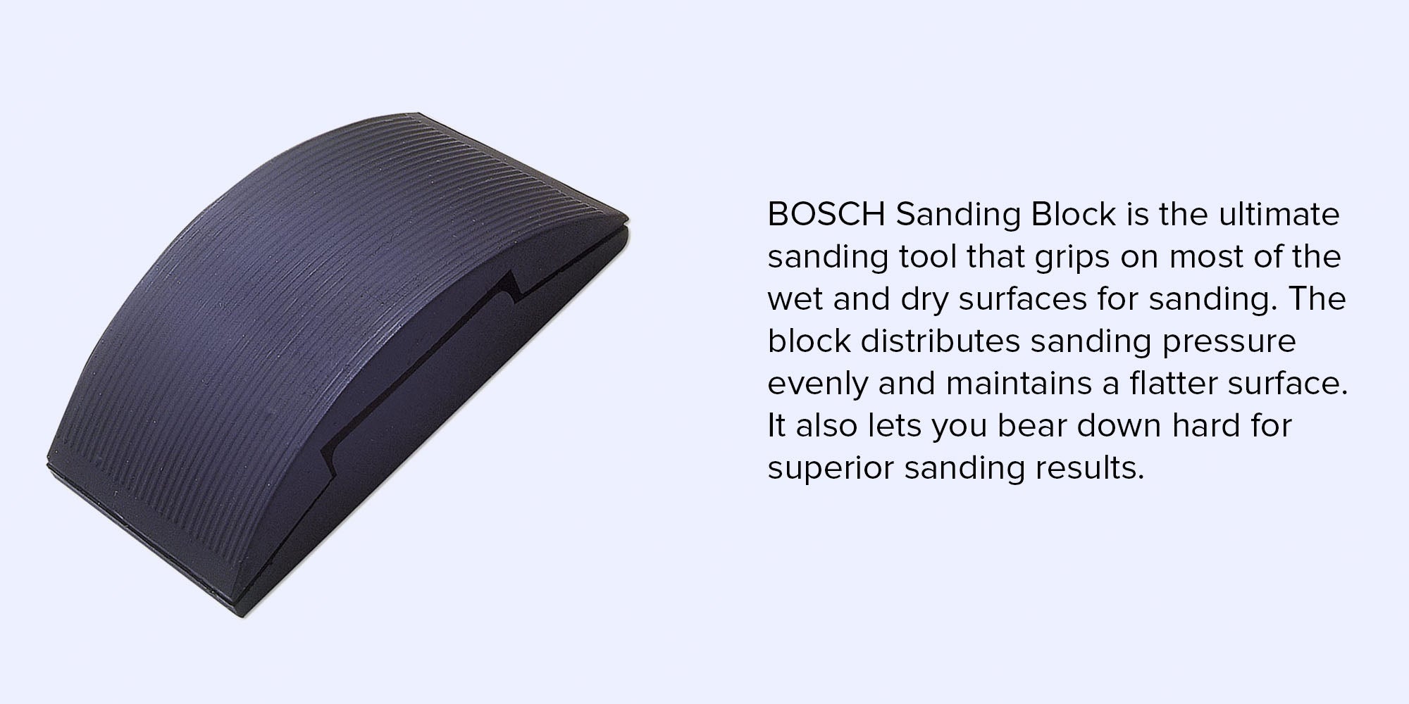 Sanding Block Black